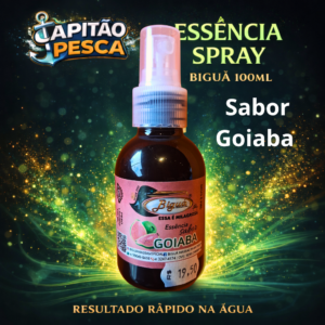 Essência Spray Biguá - Sabor Goiaba - 100ml